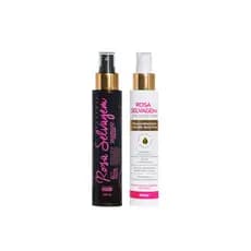 Duplo Clareamento - óleo e ácido clareadores de manchas e tratamento para foliculite e estrias vermelhas - Rosa Selvagem