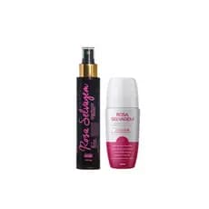Kit Óleo Clareador + Desodorante Corporal Rosa Selvagem