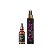 Kit Óleo Corporal + Candy  Feromônio - Rosa Selvagem