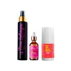 Kit óleo + sérum candy + suvaquinho - Rosa Selvagem