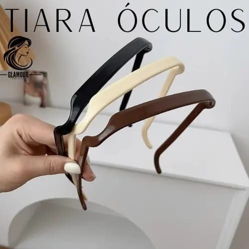 TIARA QUADRADA ESTILO ÓCULOS INVISÍVEL – TENDÊNCIA VERÃO | MODA BLOGUEIRA 🌞✨⭐