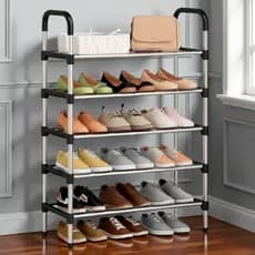 Sapateira Multiuso 5 Andares - Montagem Fácil e Design Moderno