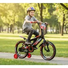 Bicicleta Infantil Aro 16 Rodinhas Equilíbrio Aprendiz Passeio Menina Menino Freio Segurança Conforto Infantil Vermelha