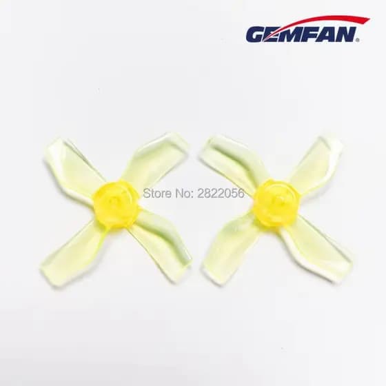 Hélice FPV Gemfan 1220 31mm 4 Dias-4 Pares (1mm Eixo) PC para Motor Copo Oco Micro Drone Alta Desempenho