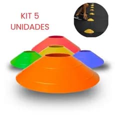 Kit 5 Chapéus Chinês Treino Funcional Agilidade Treinamento