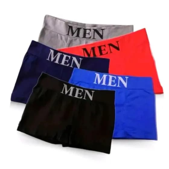 Cueca Boxer Masculina Kit 3 Unidades Confortável Elástico Macio Cueca Box Masculina