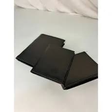 Kit com 3 carteira Masculina e Feminina - Slin Grande - Slin Pequena - Slin F Couro Sintético