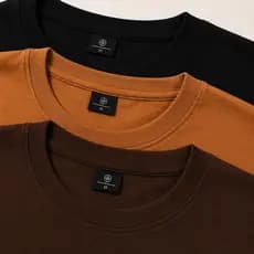 Kit Camisetas Masculina Malha 240fios