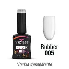 RUBBER 005 VIZIATA NAILS ESMALTE EM GEL (RENDA)