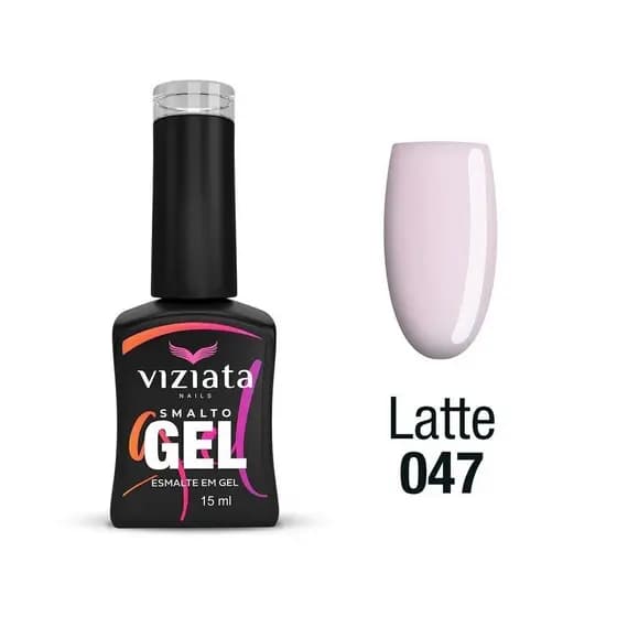 LATTE 047 VIZIATA NAILS ESMALTE EM GEL
