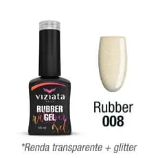 RUBBER 008 VIZIATA NAILS ESMALTE EM GEL