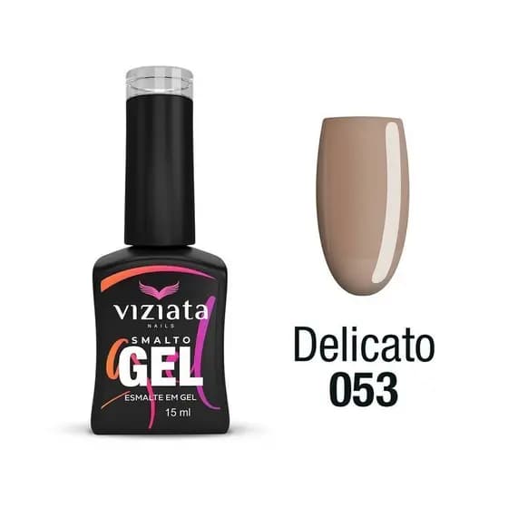 DELICATO 053 VIZIATA NAILS ESMALTE EM GEL