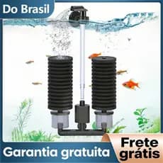 Newpet Filtro Interno Aquário Com Bomba 350L/H e Câmara De Biocultura Extragrande