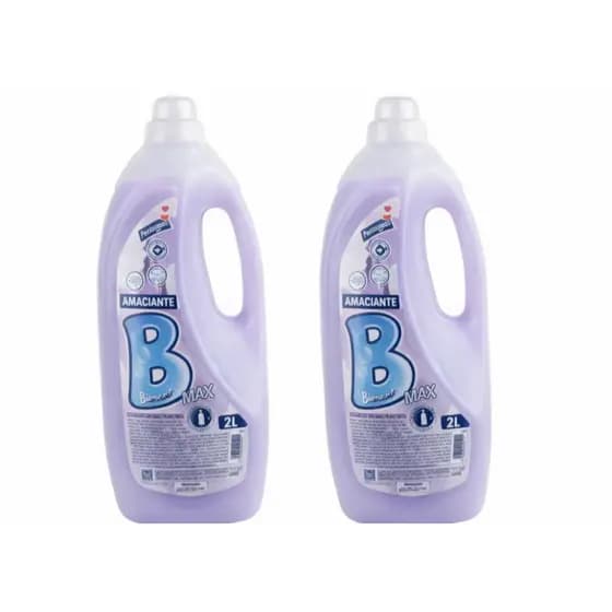 Amaciante Perfumado Max Barbarex 2L Kit C/2 Unidades