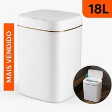 Lixeira Inteligente Automática 18 Litros – Tecnologia, Praticidade e Higiene