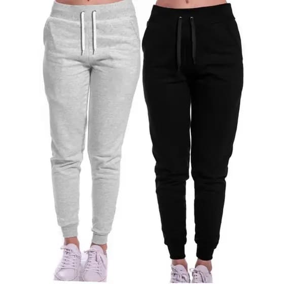 Calça Moletom Unissex Lisa Algodão Streetwear Premium Comfort