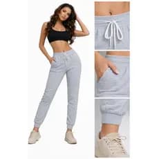 Calça De Moletom Unissex Tecido Peluciado Grosso Ideal Para Inverno/Primavera