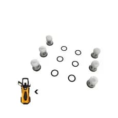 Kit Reparo Para Lavadora De Alta Pressão Wap Lider Original válvula de pressão e sucção