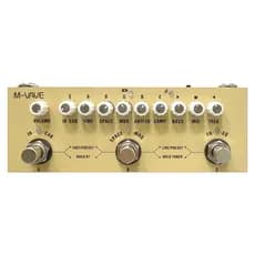 M-vave Cube BABY AC Pedal de Efeitos Múltiplos Recarregável para Guitarra Acústica Gravação Interface Áudio Função Pedal