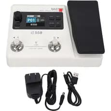 Pedal processador multiefeitos para guitarra e baixo DK Pedal de expressão multilingue IE-550 Compatível com operação