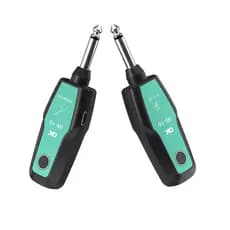 DK iW-10  Transmissor e receptor sem fio 2.4G para guitarra, recarregável, alcance de transmissão de 30 m para baixo
