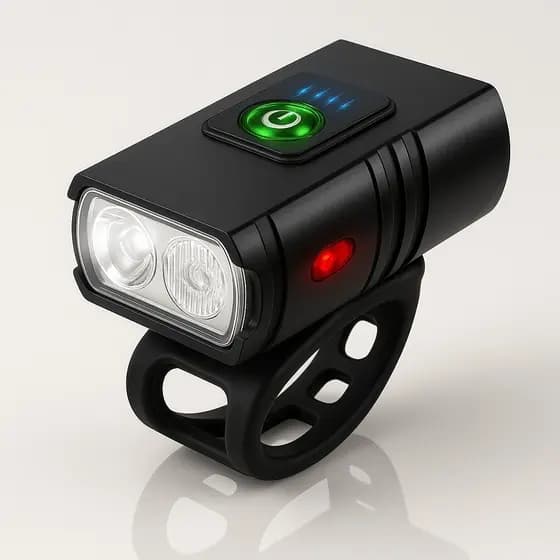 Farol Lanterna Bike Mtb Speed Usb 2400 Lúmens E Power Bank