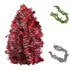 Festão de Natal Decoração Enfeites de Natal 2 Metros Kit