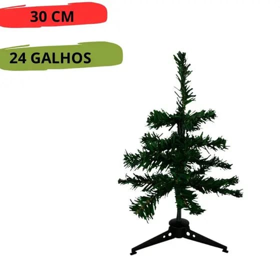 Àrvore de Natal Tradicional Pequena Verde 30 cm