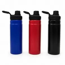 Garrafa de Água 700ml Copo Esportivo Isolamento de Inox com Alça Garrafinha Para Academia Dia a Dia