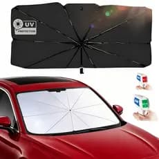 Quebra sol para brisa carro protetor solar guarda chuva