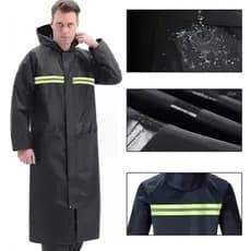 Capa Chuva Moto Motoqueiro Motoboy Impermeável Com Refletivos Bone Anti Pingos