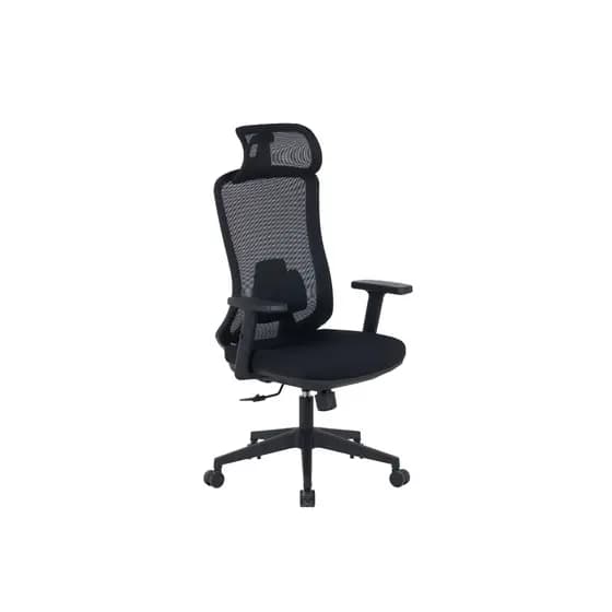 Cadeira de Escritório Ergonômica Stoel Flow Cofortável Reclinável Apoio Lombar e Apoio de Cabeça