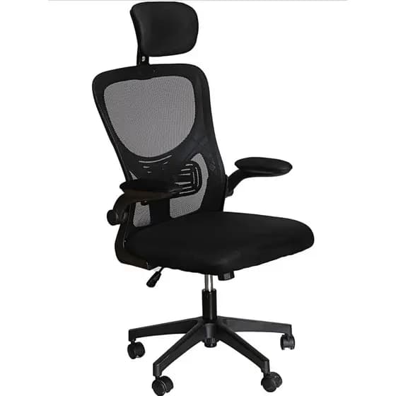 Cadeira de Escritório Ergonômica Stoel Summit Confortável Moderna Ajustável Preta