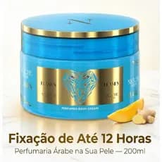 Creme Hidratante Corporal Flames Neeche House Manga Gengibre Ambar Alta Perfumaria 200ml