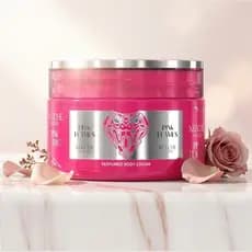 Creme Hidratante Corporal Perfumado Pink Flames Morango Sândalo Almiscar Neeche House 200ml