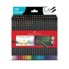 Lápis de cor SuperSoft 100 cor 1207100SOFT Faber-Castell