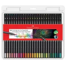 Lápis de Cor 50 Cores SuperSoft - Faber Castell