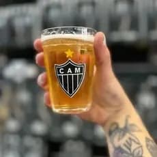 Copo de Cerveja Clube Atlético Mineiro Copo Americano Galo 190ML Oficial
