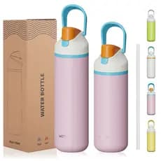 WATERSY Garrafa de Água Portátil Ideal para Academia, Trabalho e Escola, Envio Rápido SP