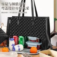 Bolsa combinada 2 em 1 para mão e almoço, bolsa transversal para laptop