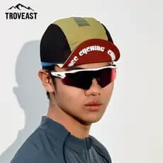 Boné de ciclismo de secagem rápida, leve e respirável, para usar sob o capacete.