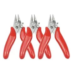 Mini Alicate Diagonal De 3.5 Polegadas De Corte De Cabo De Fio Eletrônico De Aço Inoxidável