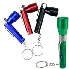 Chaveiro De Metal Em Forma De Lanterna Compacta Destacável Uma Palha Mini Ornamento Ferramenta De Cozinha