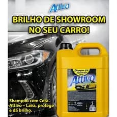 SHAMPOO AUTOMOTIVO CONCENTRADO 5 LITROS (PRODUZ 125 LITROS DE SHAMPOO) - ATTIVO