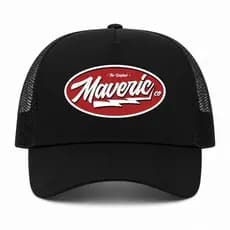Boné Trucker Maveric Co Aba Curva Tela Snapback Ajustável Masculino