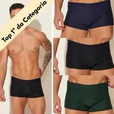 Sunga Masculina Boxer Premium com Proteção UV+50