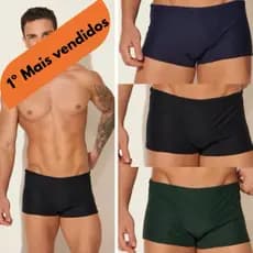 Sunga Masculina Boxer Premium com Proteção UV+50