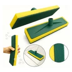 Rodo Lava Azulejo Esponja Esfregão Banheiro Abrasivo Kit