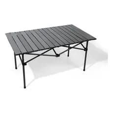 Mesa Camping Dobravel Portatil 95x55cm Alt 50cm 60kg Camping Churrascos Praia Pescaria Acampamento