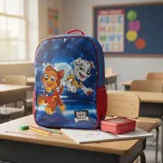 Mochila Cachorro Heroi 13 Litros Escolar Acolchoada
